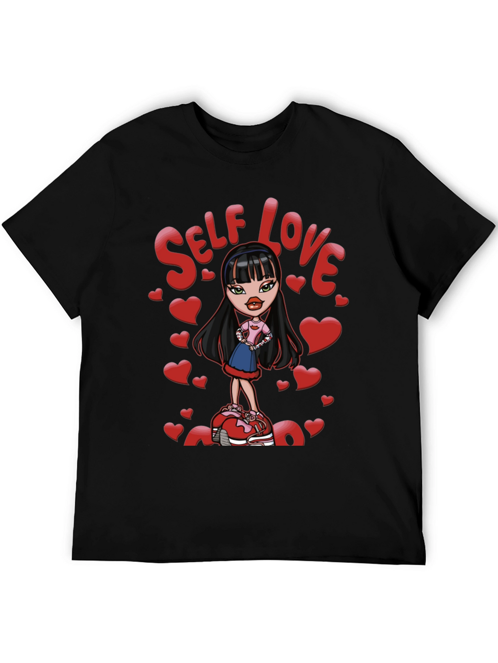 Self Love Bratz Doll Graphic T-Shirt