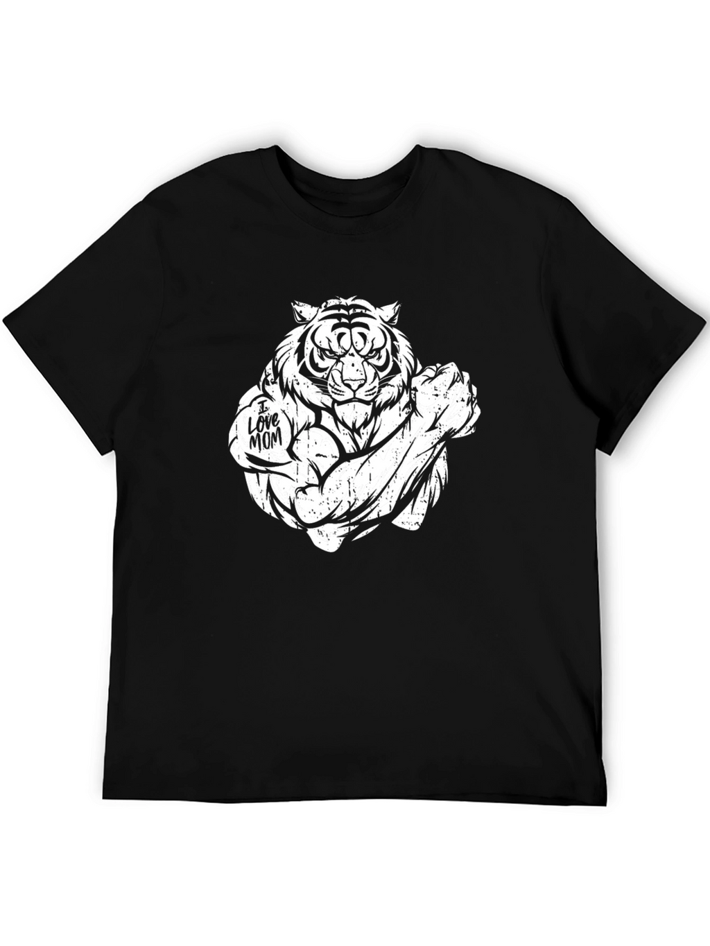 Tiger Muscle Mom T-Shirt