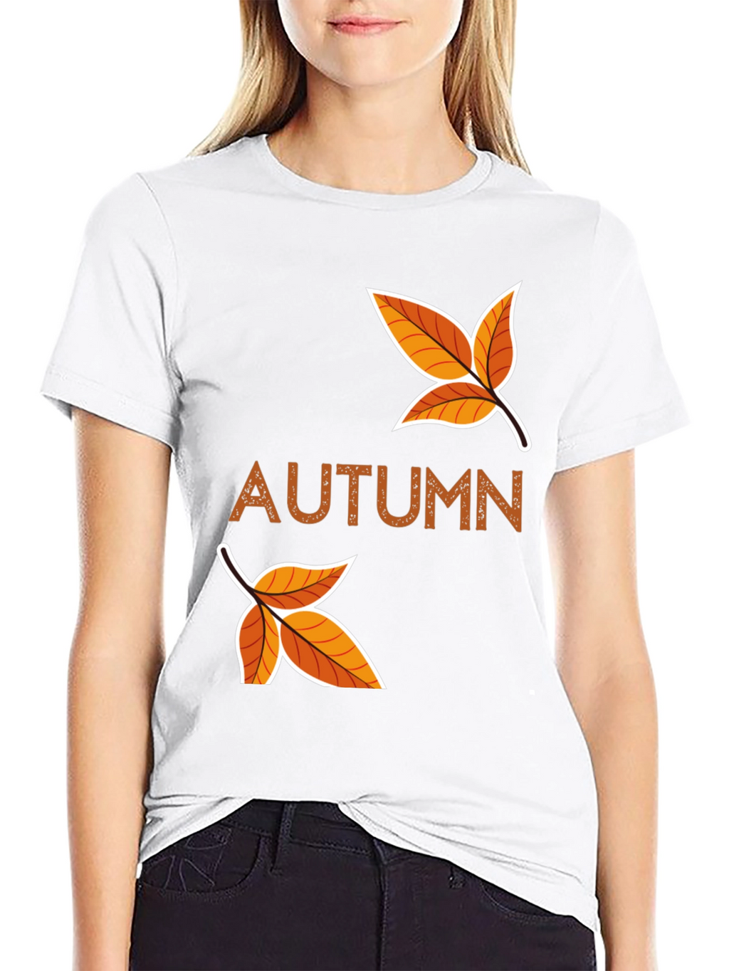 Autumn Leaf Graphic T-Shirt