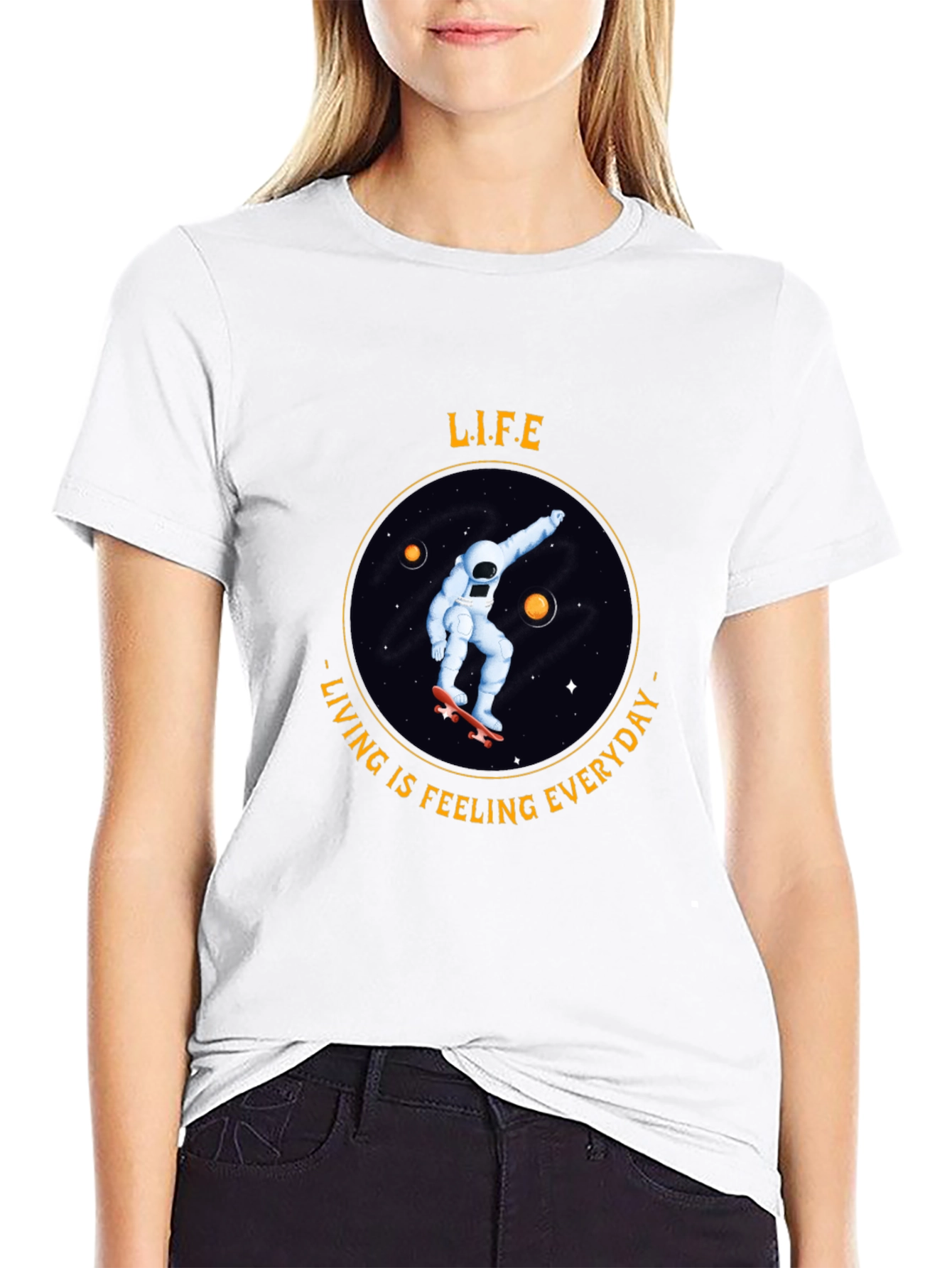 Life: Living is Feeling T-Shirt
