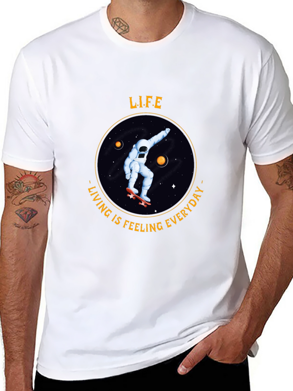 Life: Living is Feeling T-Shirt