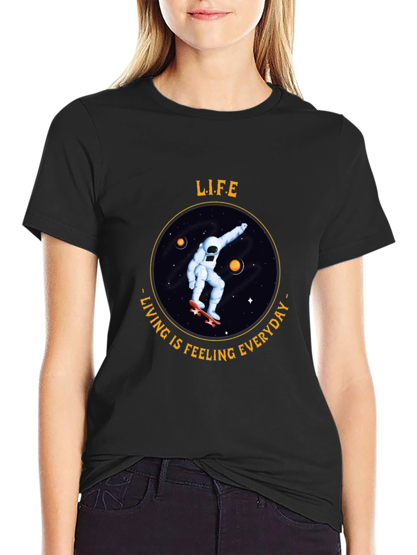 Life: Living is Feeling T-Shirt