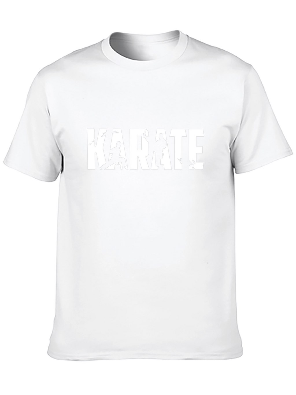 Karate Graphic Tee - Black Casual T-Shirt
