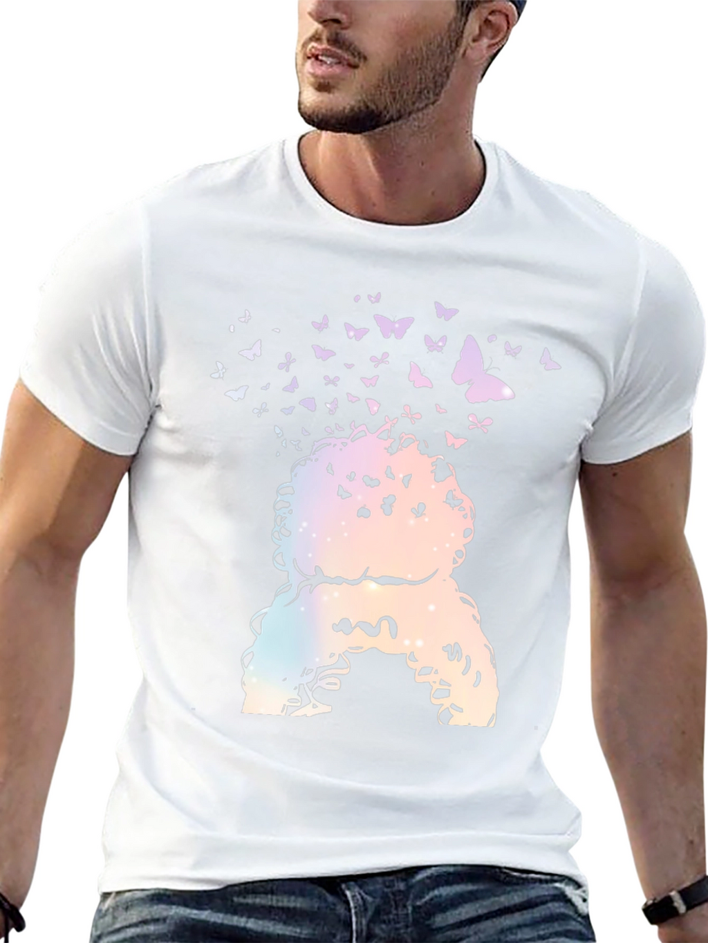 Butterfly Graphic T-Shirt