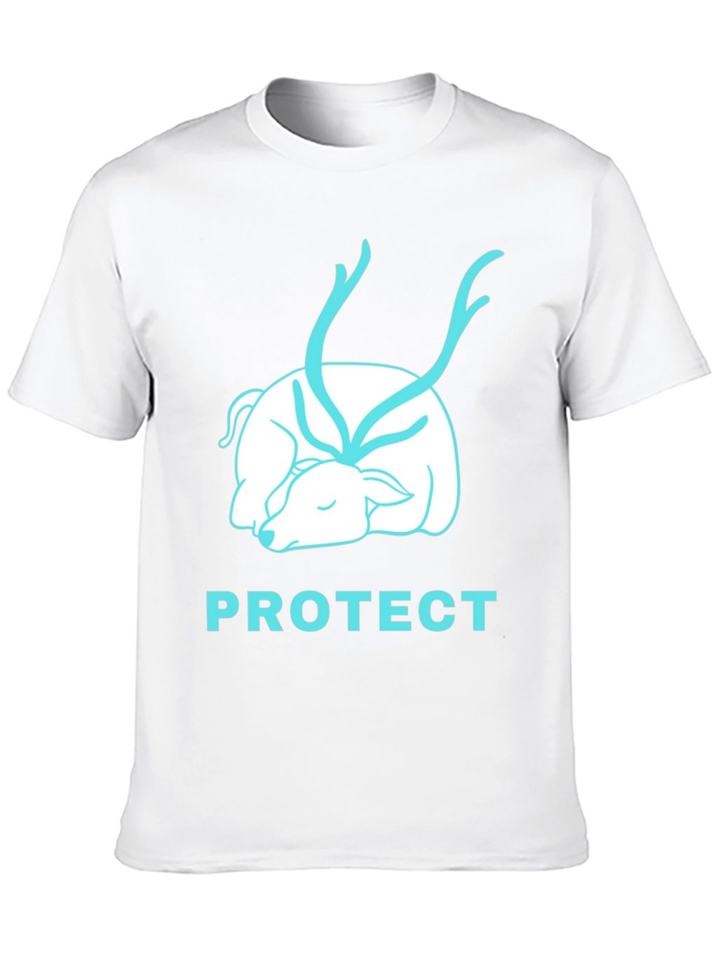 Protect Wildlife Black Graphic Tee