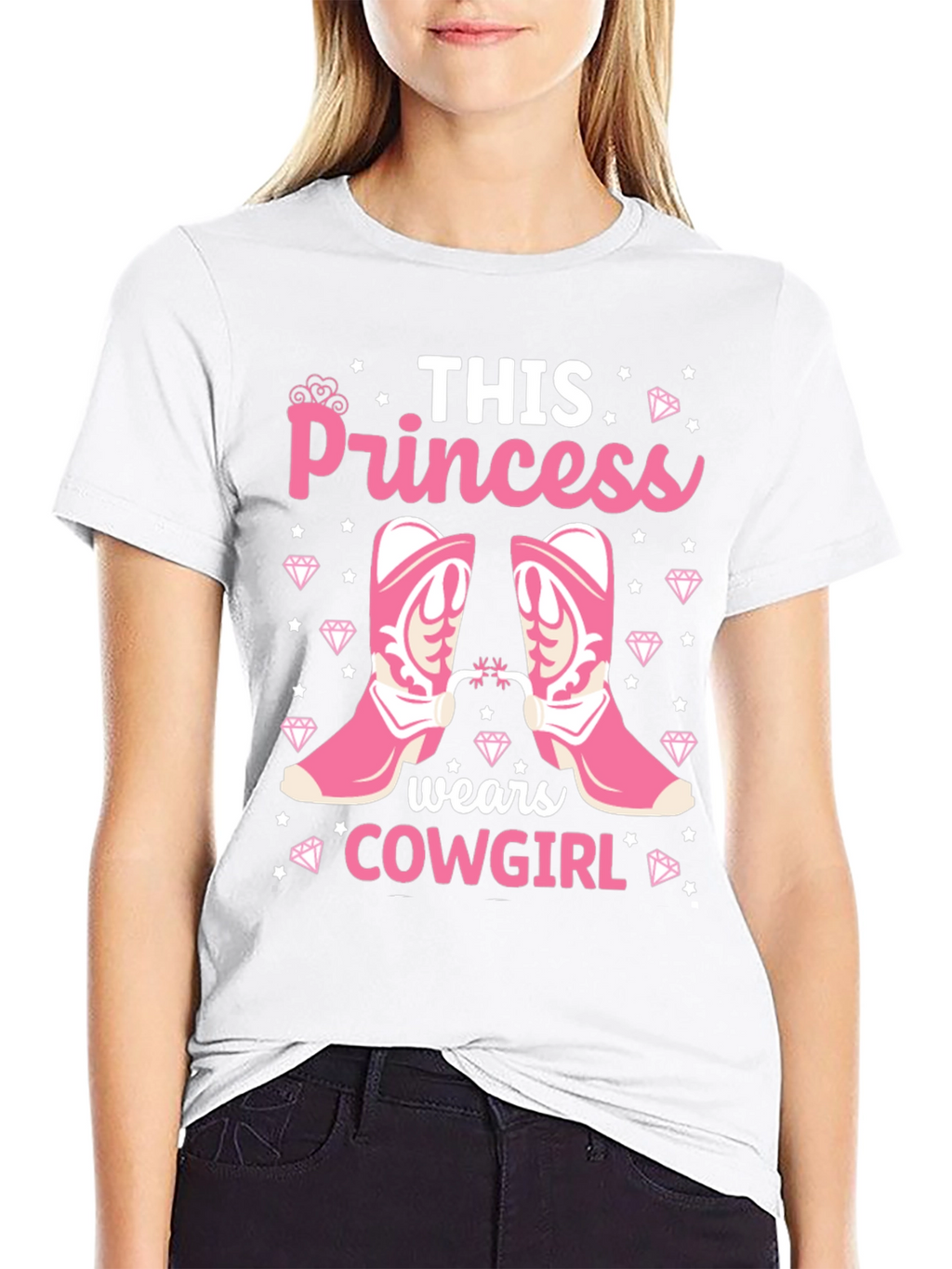 Princess Cowgirl Graphic Tee