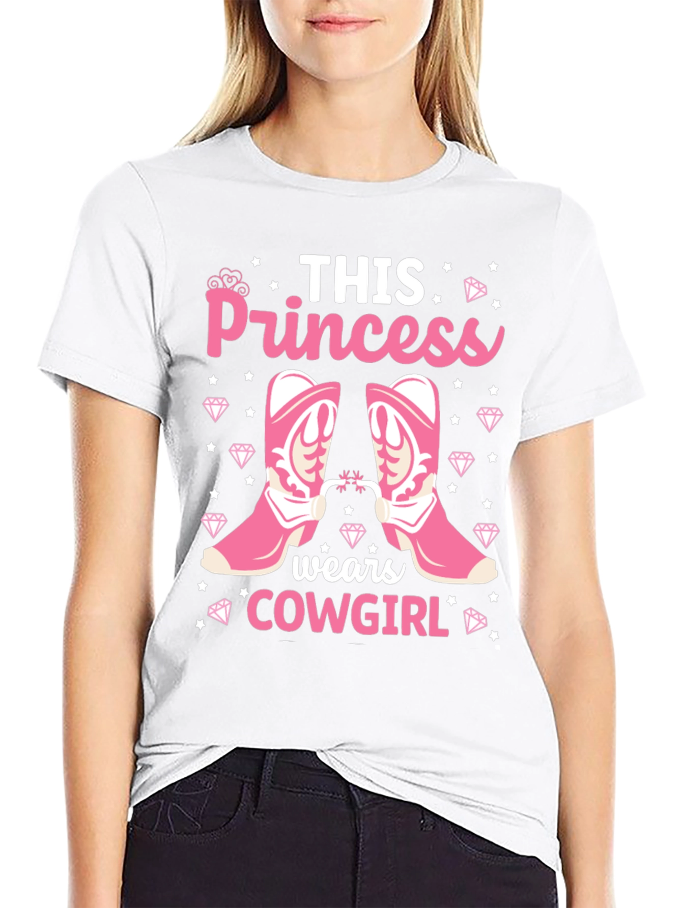 Princess Cowgirl Graphic Tee