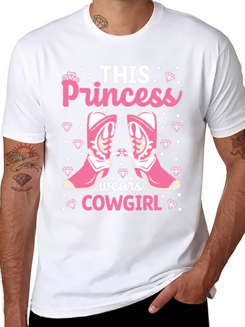 Princess Cowgirl Graphic Tee