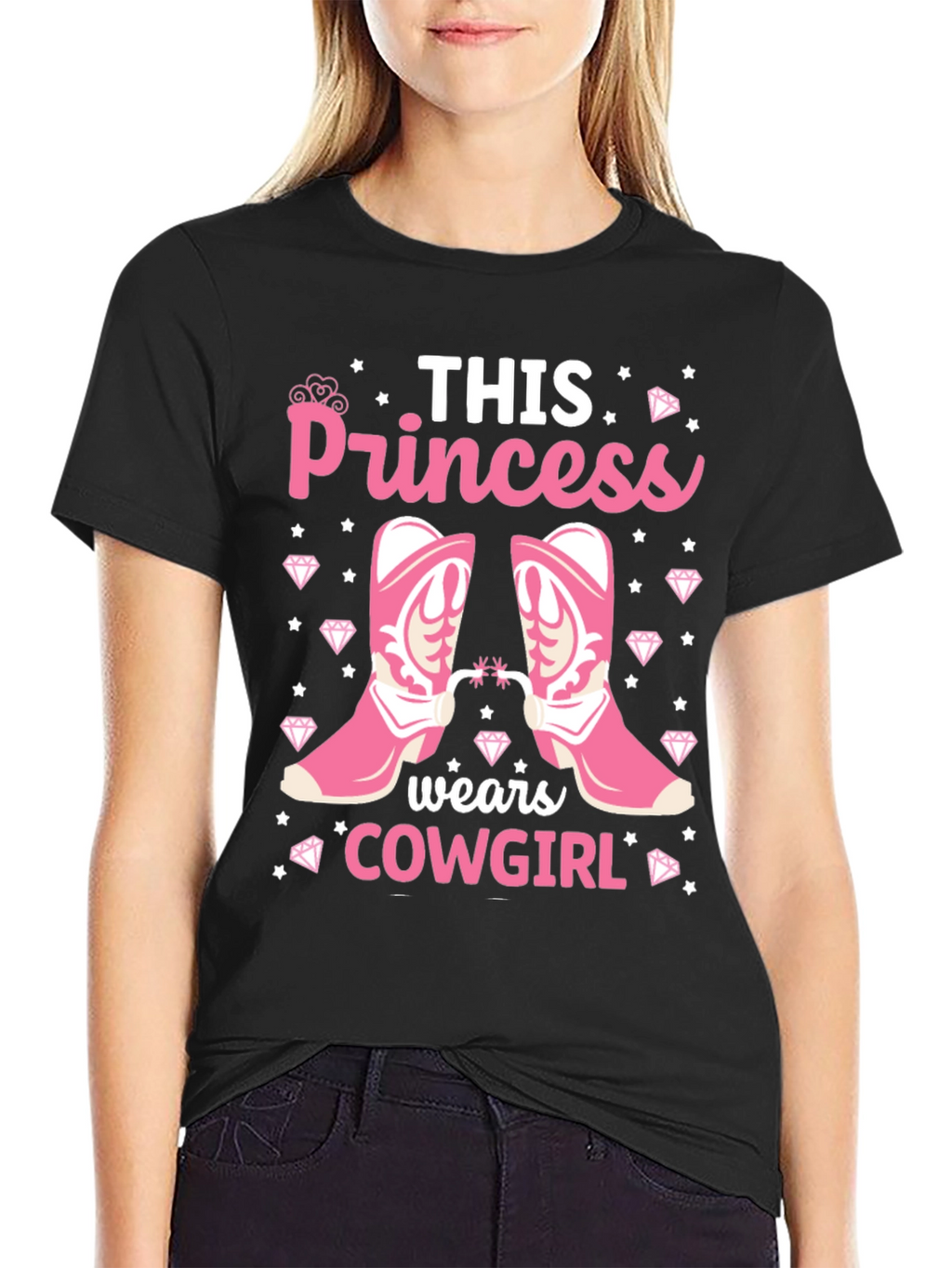 Princess Cowgirl Graphic Tee