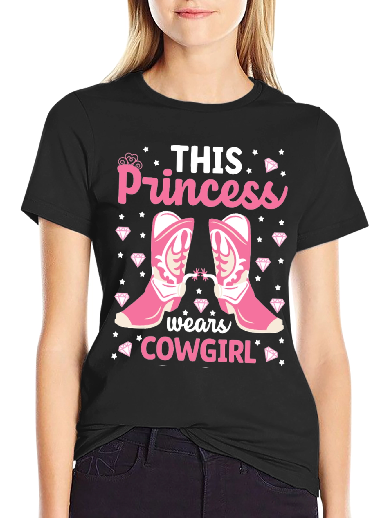 Princess Cowgirl Graphic Tee