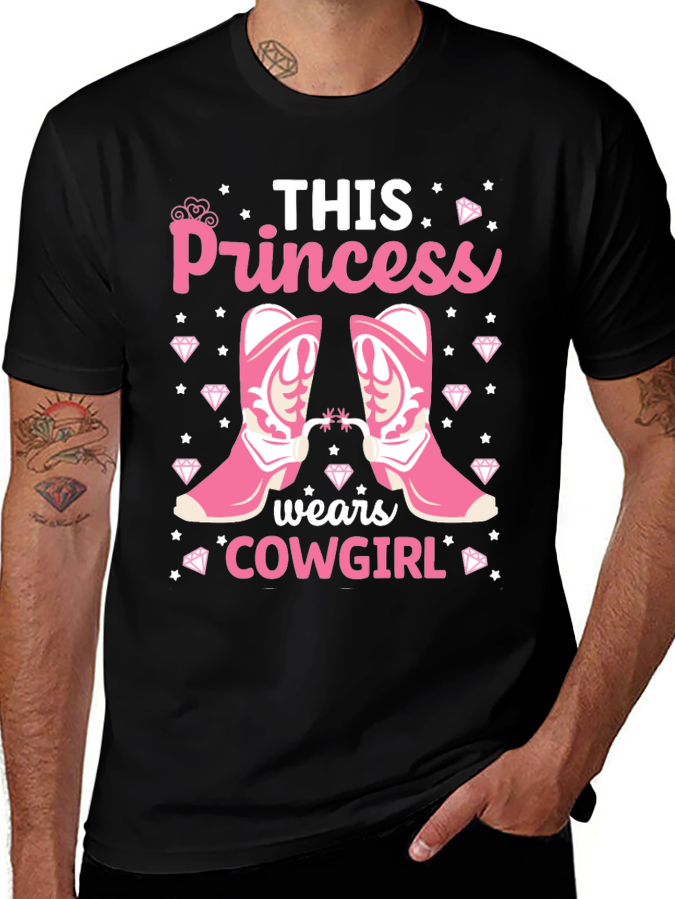 Princess Cowgirl Graphic Tee