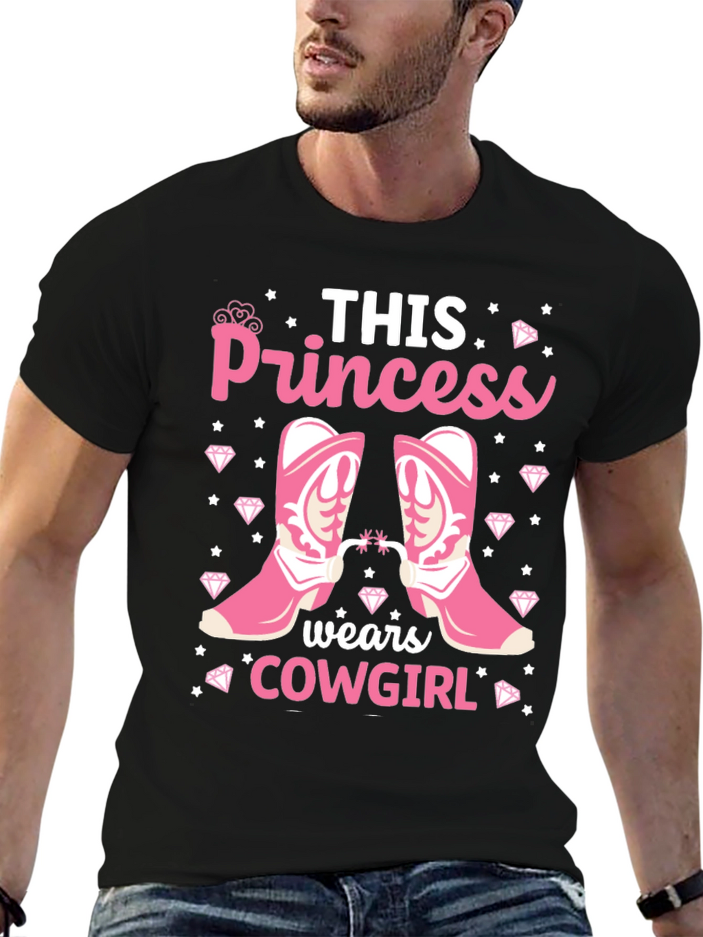 Princess Cowgirl Graphic Tee