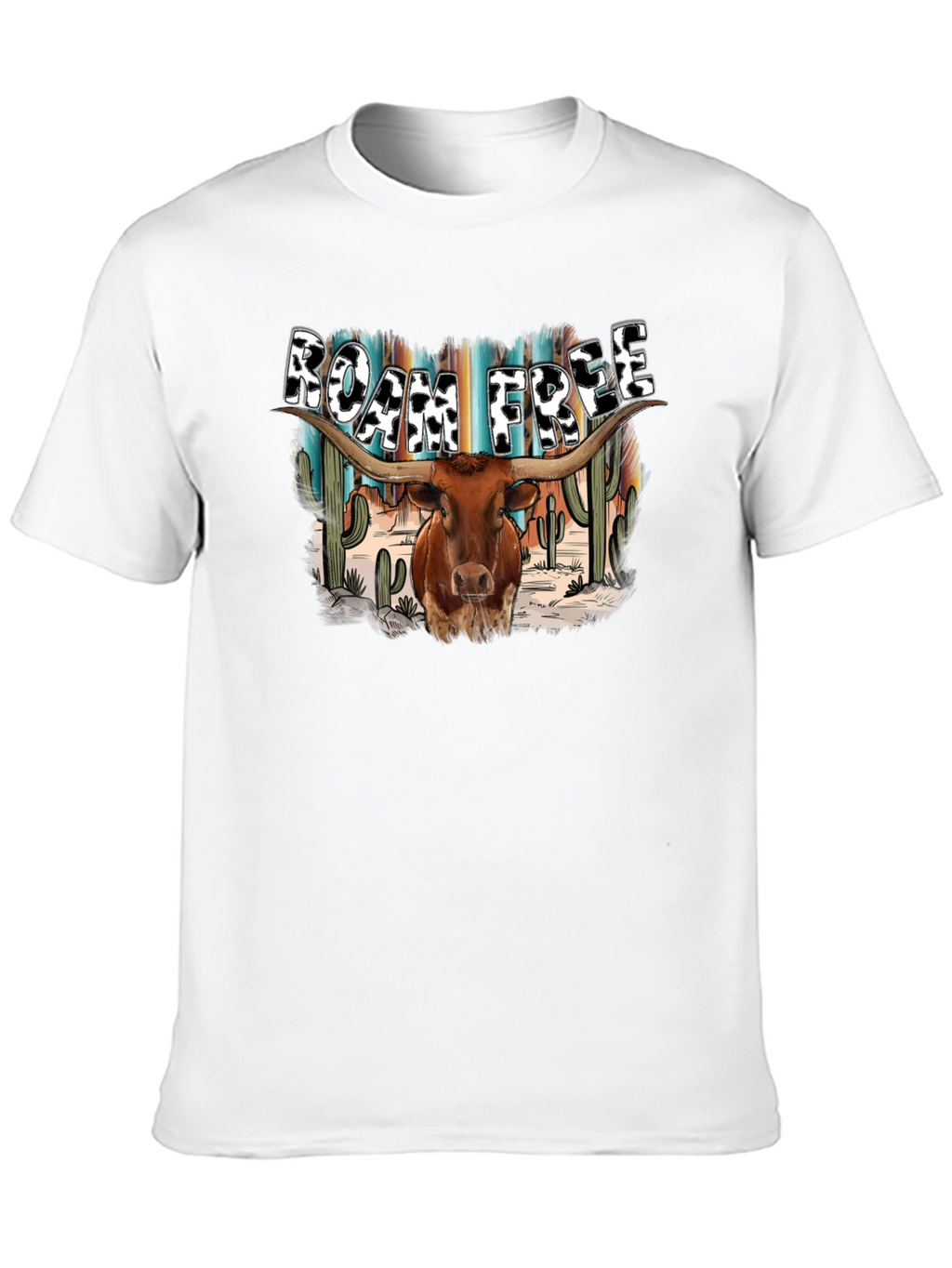 Roam Free Longhorn Graphic Tee