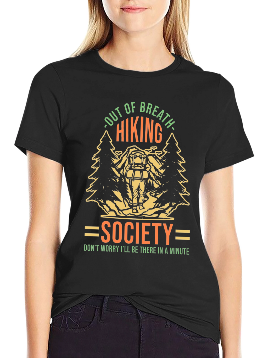 Out of Breath Hiking Society T-Shirt