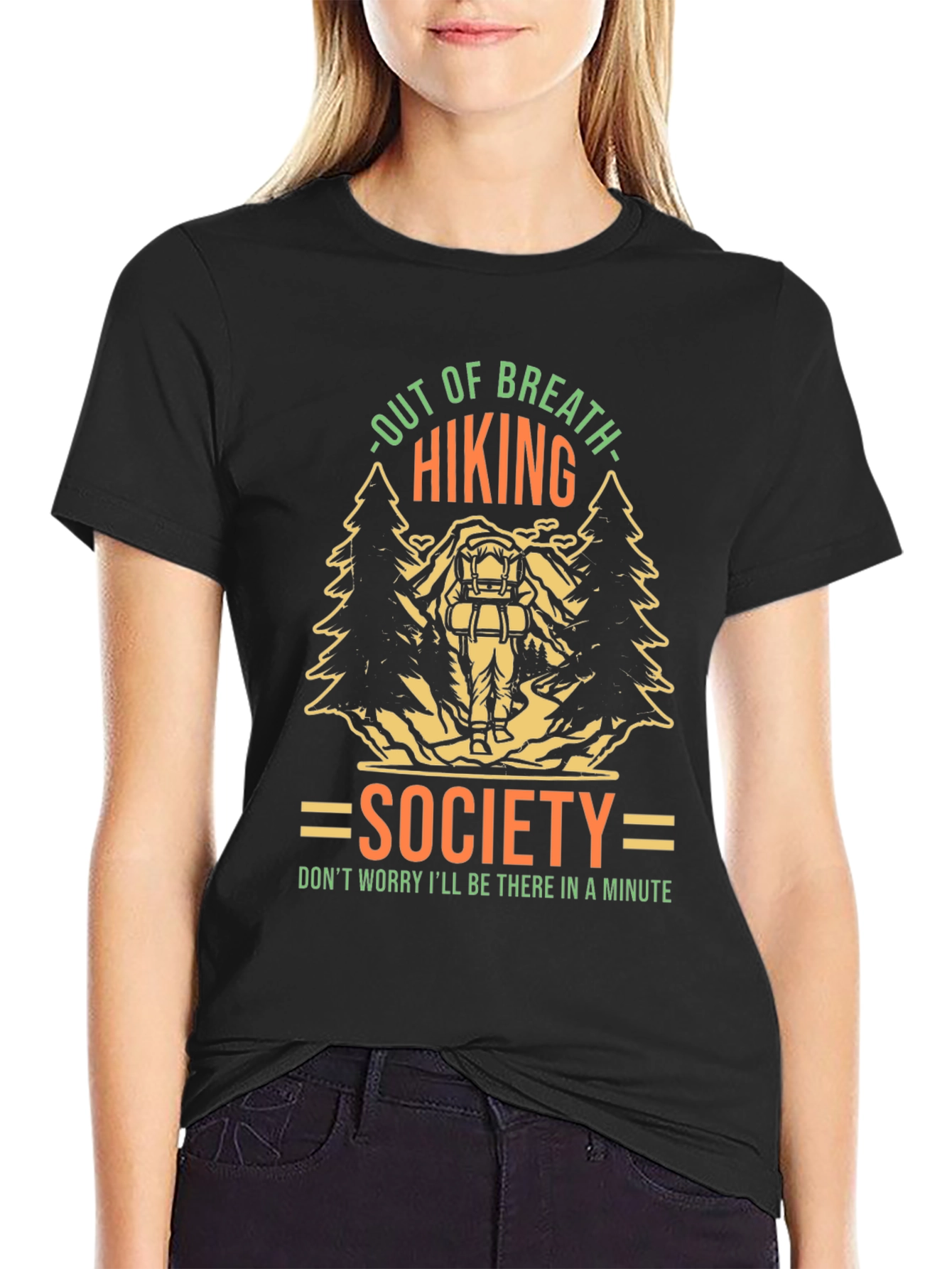 Out of Breath Hiking Society T-Shirt