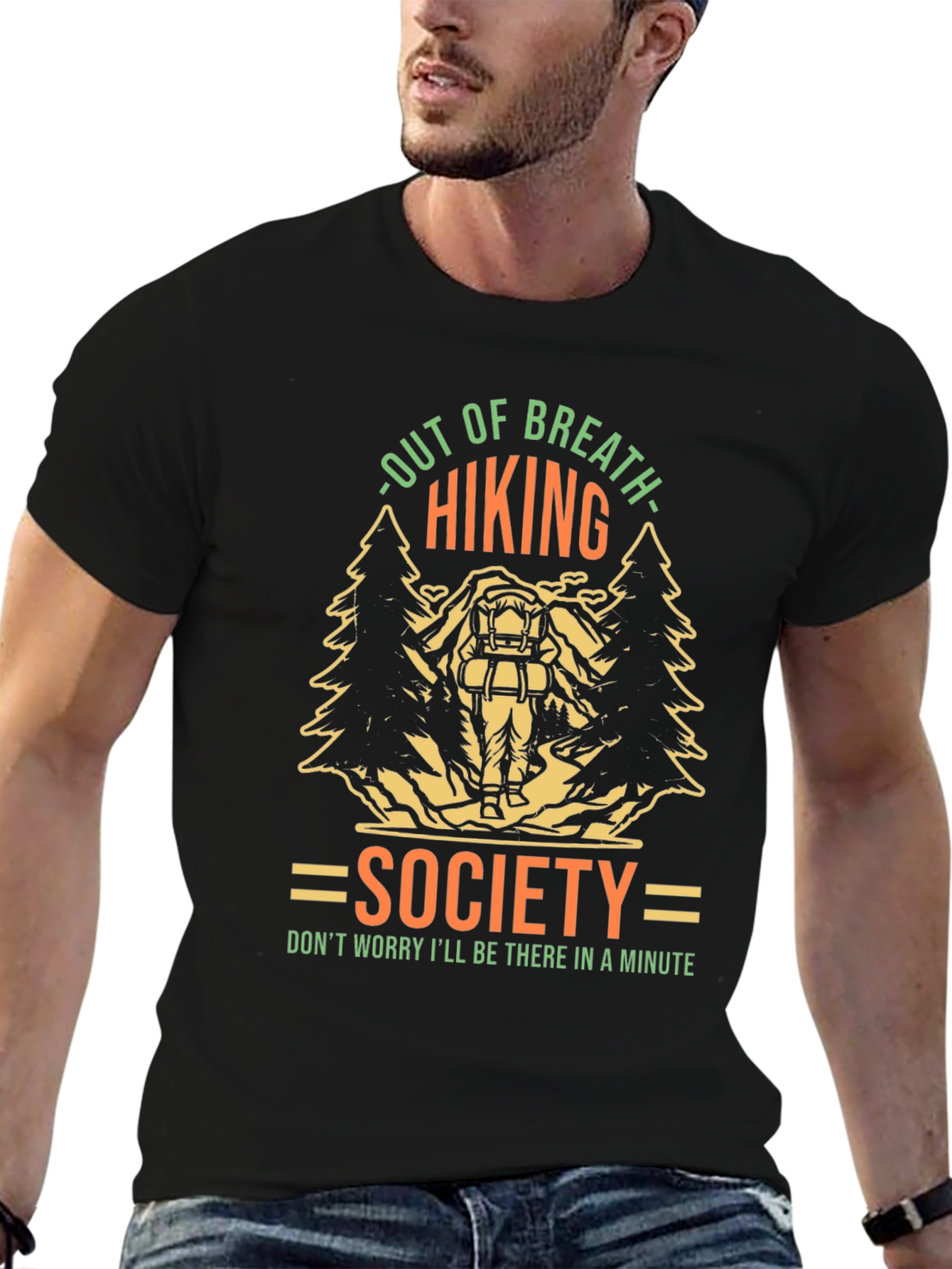 Out of Breath Hiking Society T-Shirt