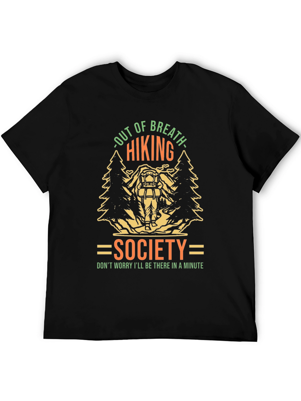 Out of Breath Hiking Society T-Shirt
