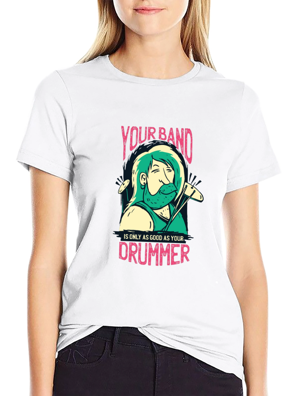 Your Band Drummer T-Shirt - Musician Tee