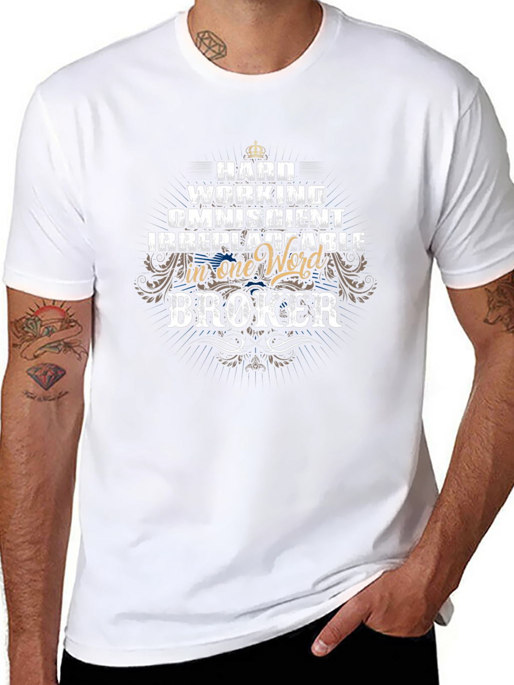 Hard Working Broker T-Shirt
