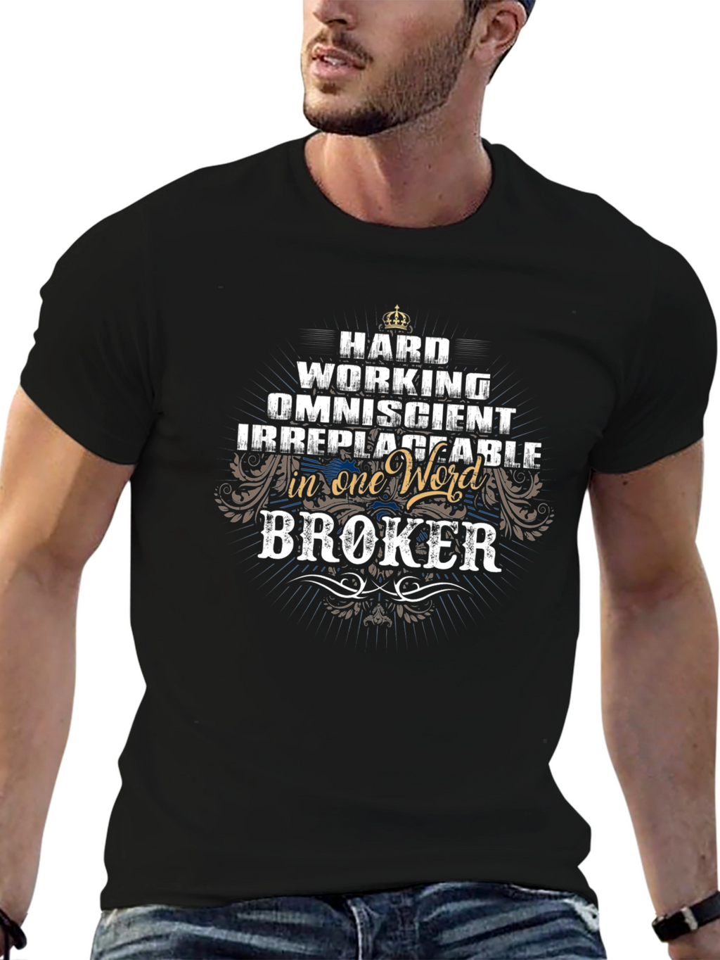 Hard Working Broker T-Shirt