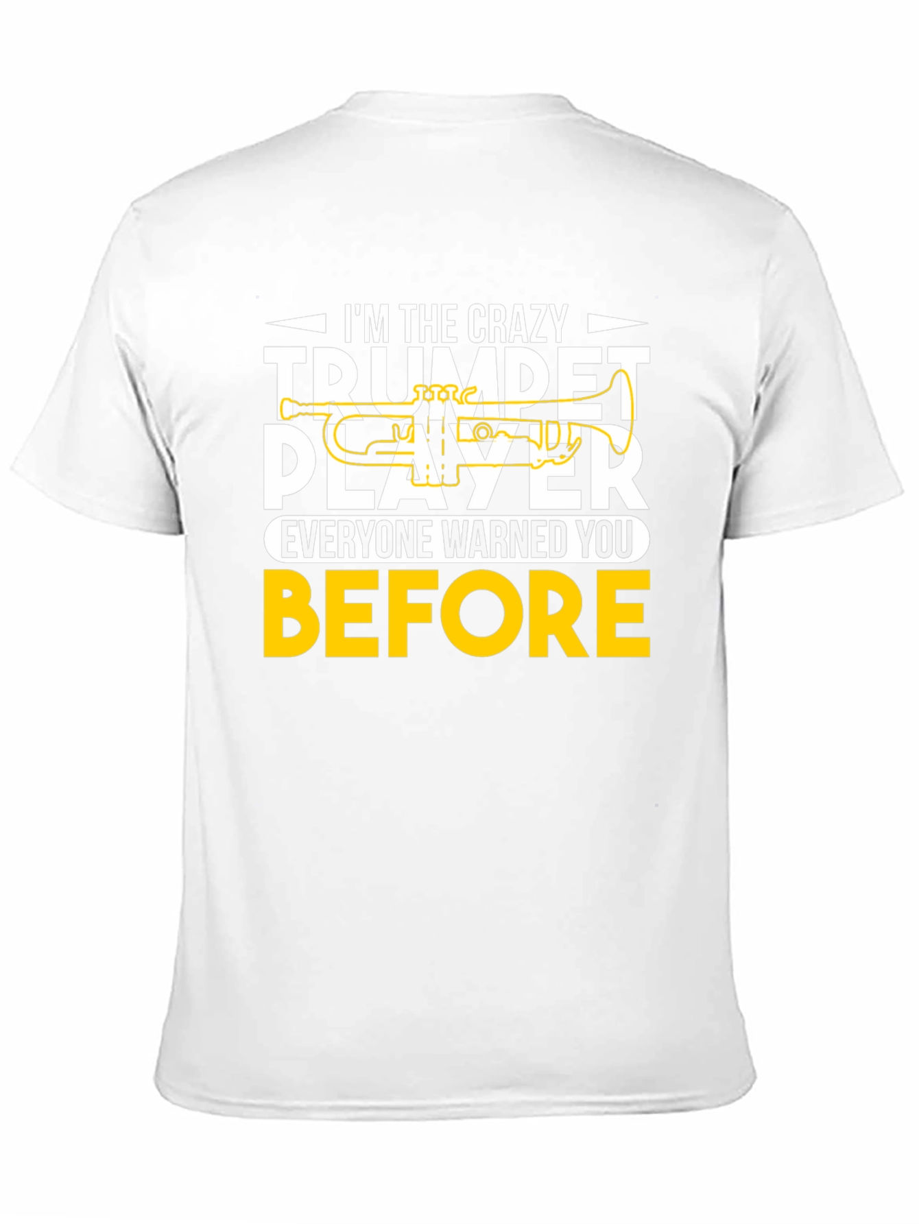 Crazy Trumpet Player Graphic Tee