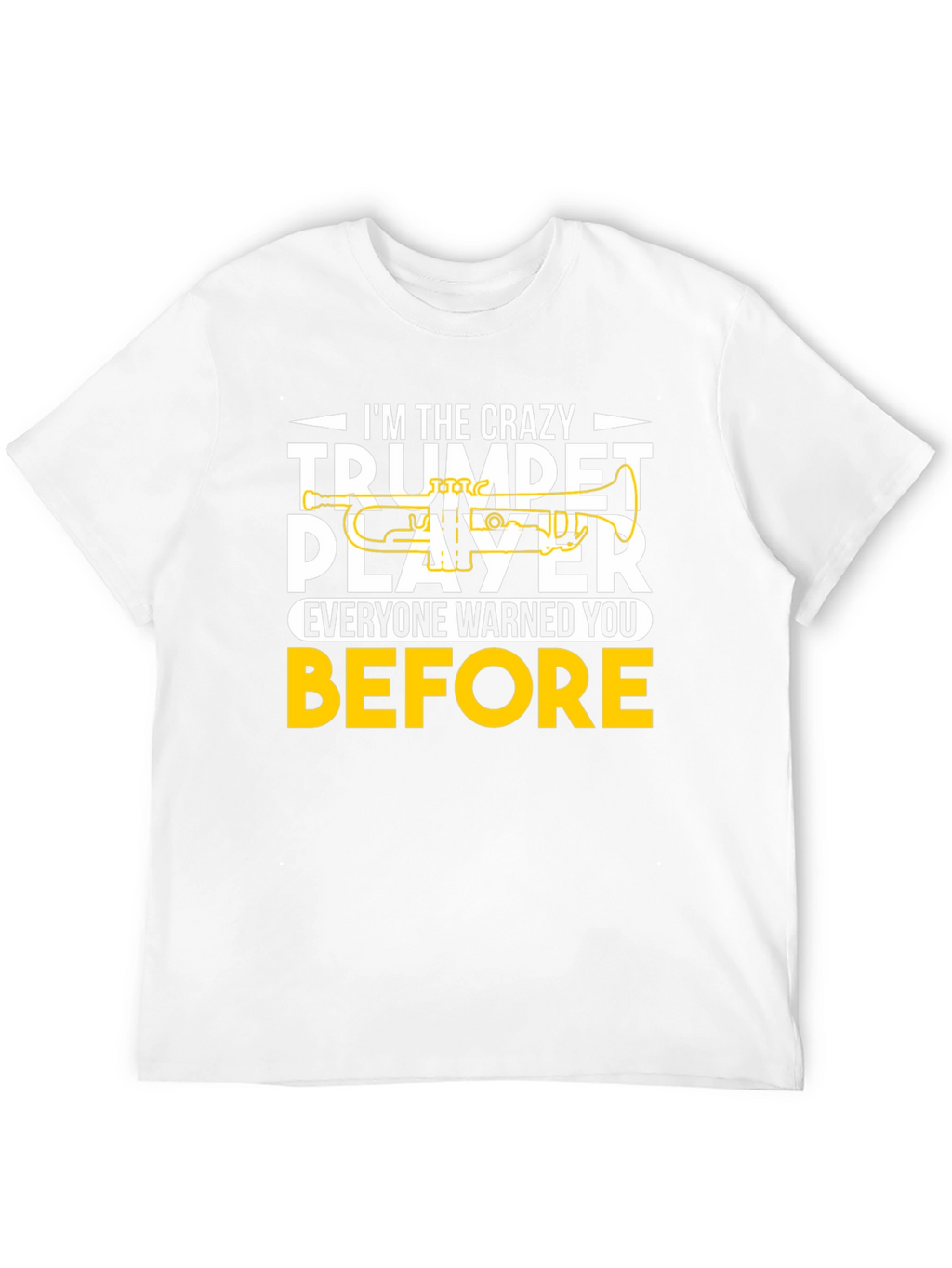 Crazy Trumpet Player Graphic Tee
