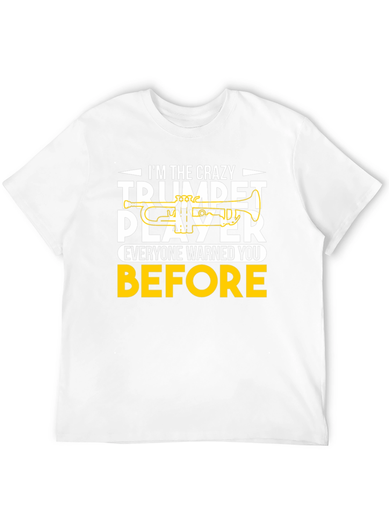 Crazy Trumpet Player Graphic Tee