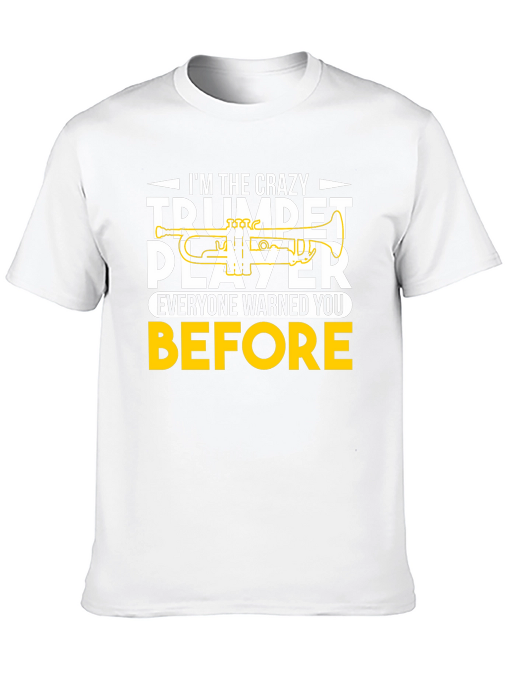 Crazy Trumpet Player Graphic Tee