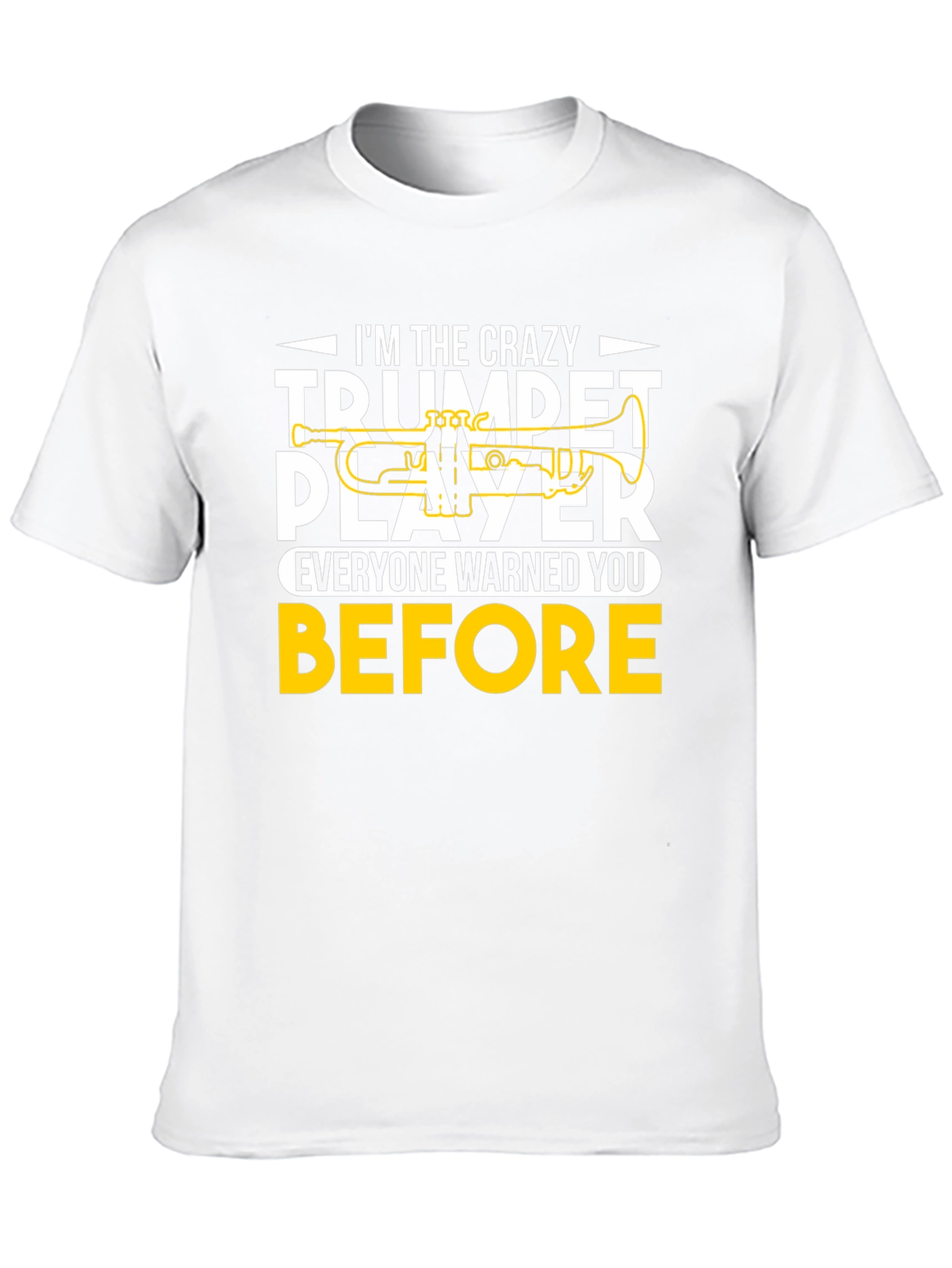 Crazy Trumpet Player Graphic Tee