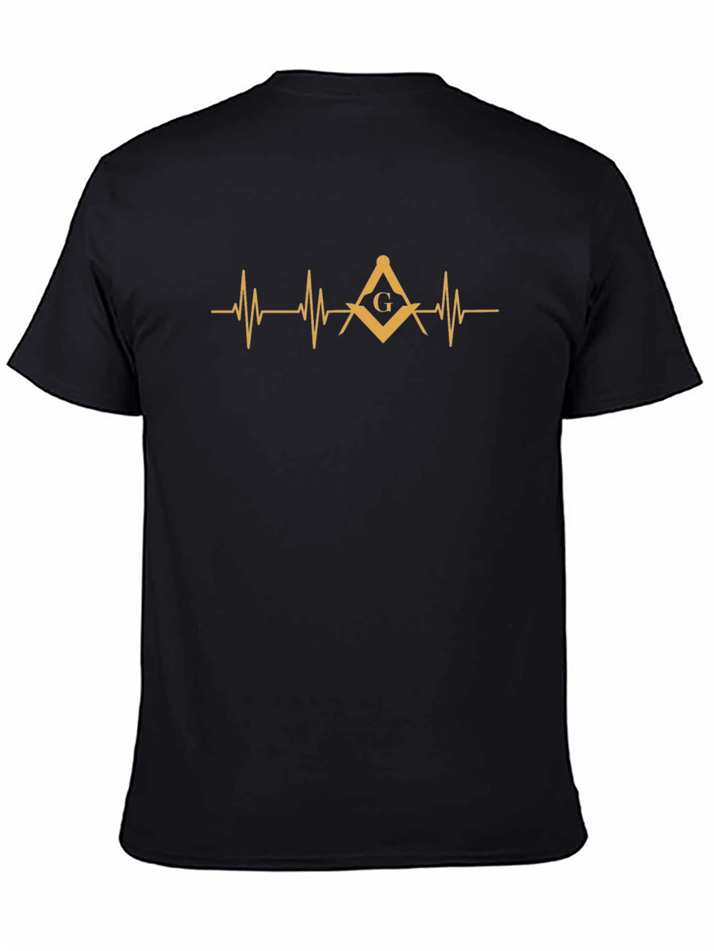 Masonic Heartbeat T-Shirt - Symbol of Commitment