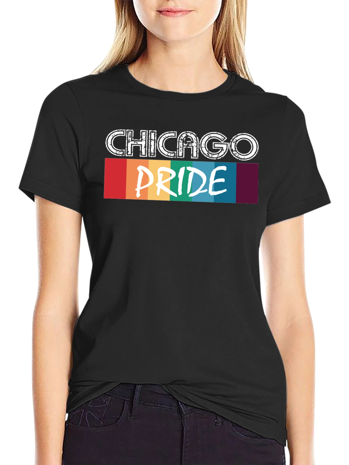 Chicago Pride Graphic Tee - LGBTQ+ Pride T-Shirt