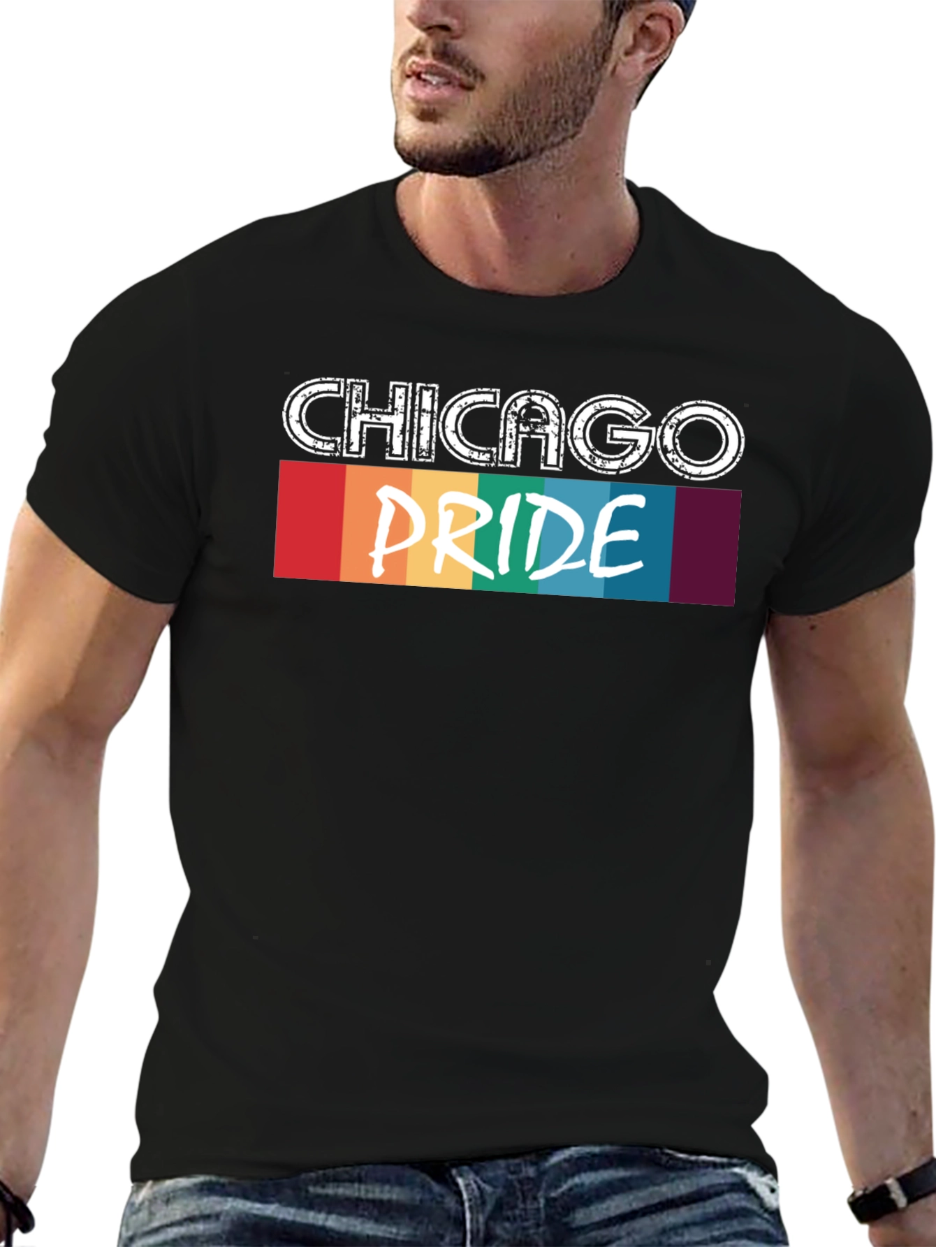 Chicago Pride Graphic Tee - LGBTQ+ Pride T-Shirt