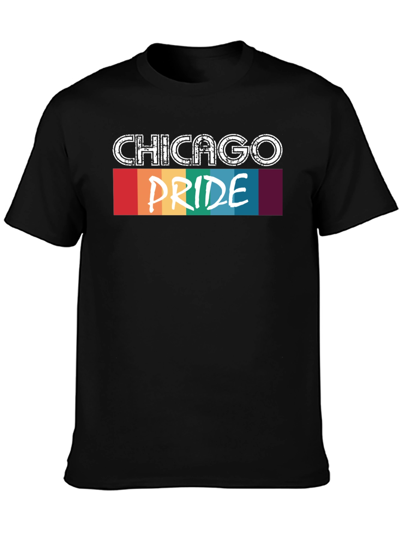 Chicago Pride Graphic Tee - LGBTQ+ Pride T-Shirt