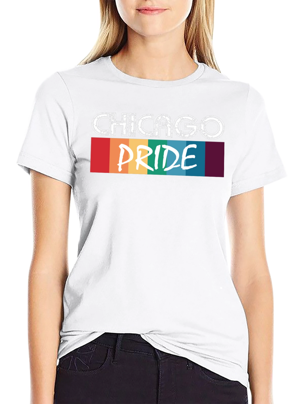 Chicago Pride Graphic Tee - LGBTQ+ Pride T-Shirt