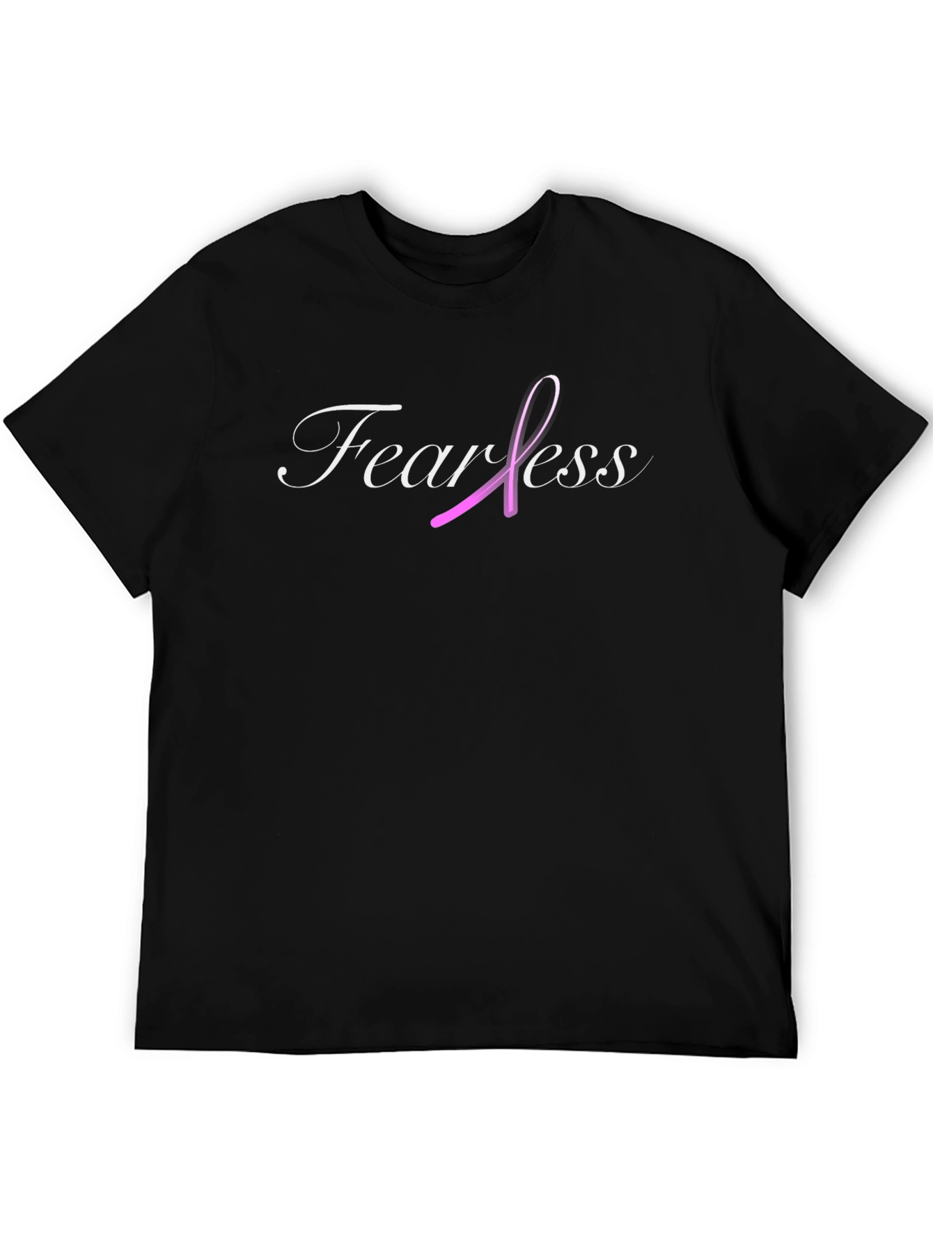 Fearless Ribbon Graphic T-Shirt