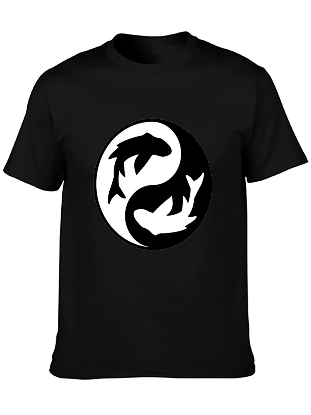 Yin Yang Koi Fish T-Shirt - Balanced Style