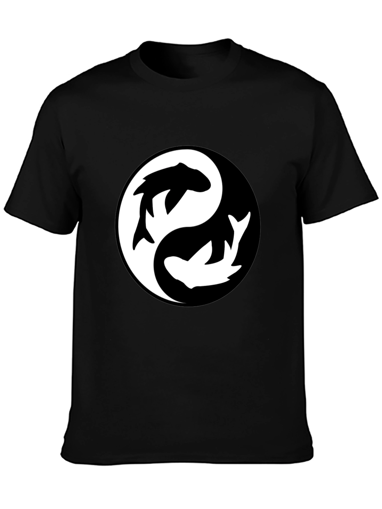 Yin Yang Koi Fish T-Shirt - Balanced Style