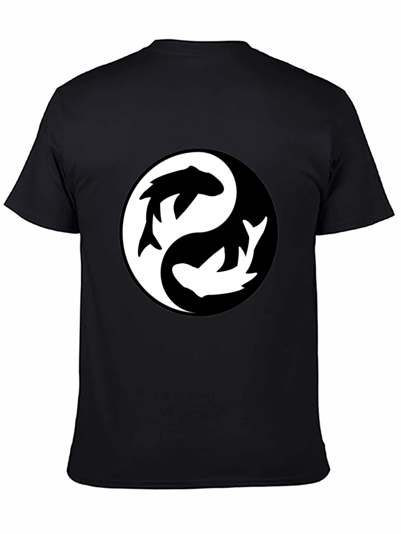 Yin Yang Koi Fish T-Shirt - Balanced Style