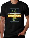 Drowning in Style Scuba Diving T-Shirt