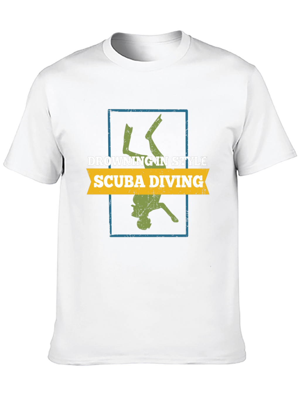 Drowning in Style Scuba Diving T-Shirt