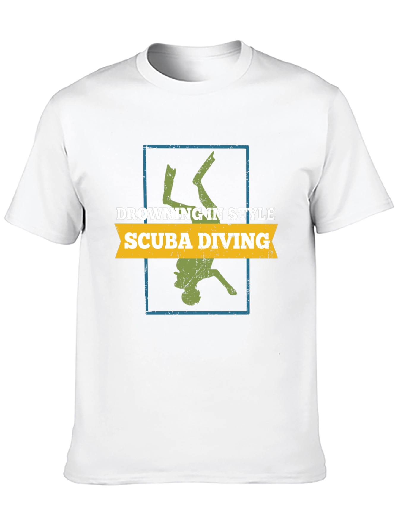 Drowning in Style Scuba Diving T-Shirt
