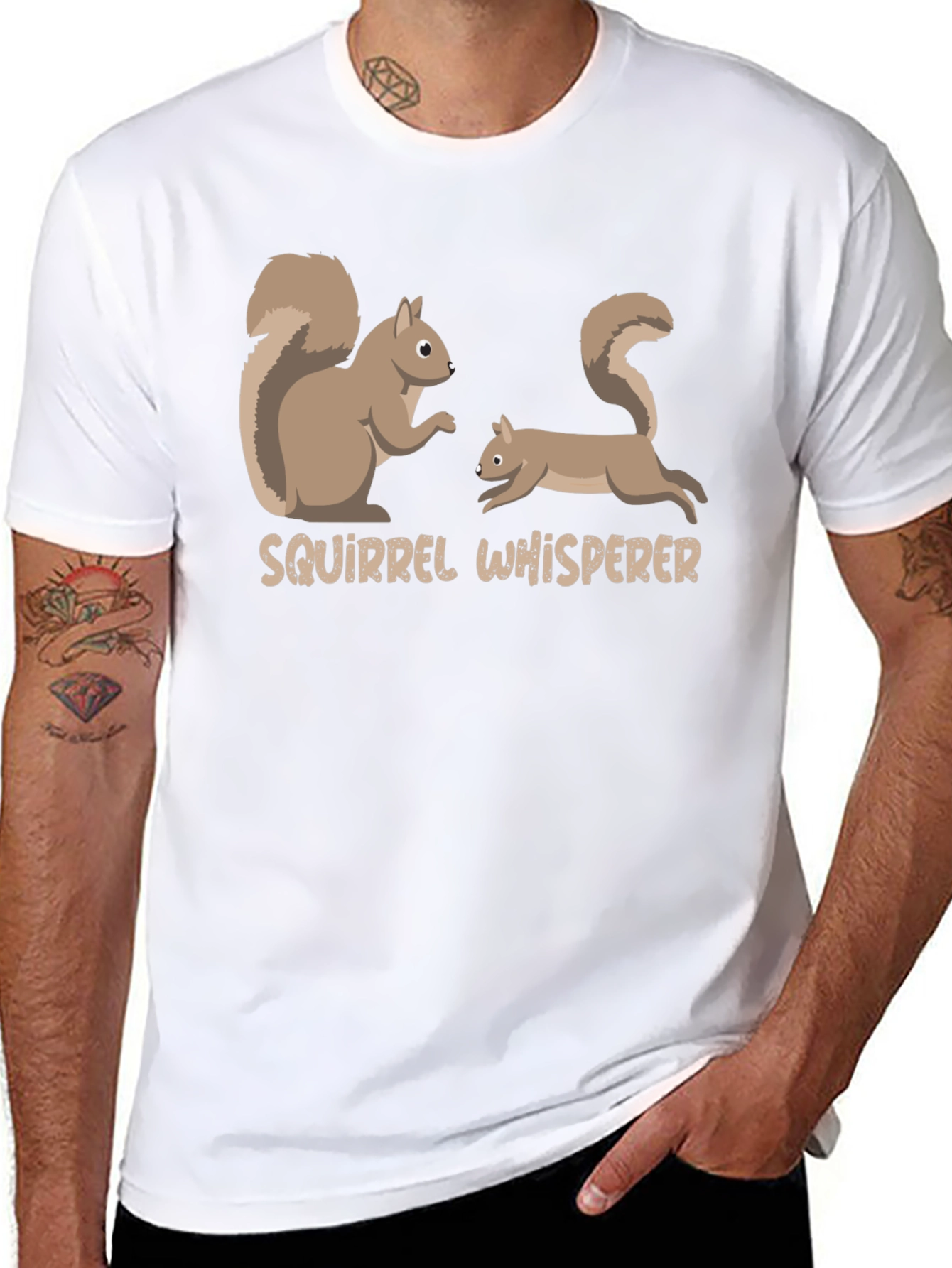Squirrel Whisperer Graphic T-Shirt