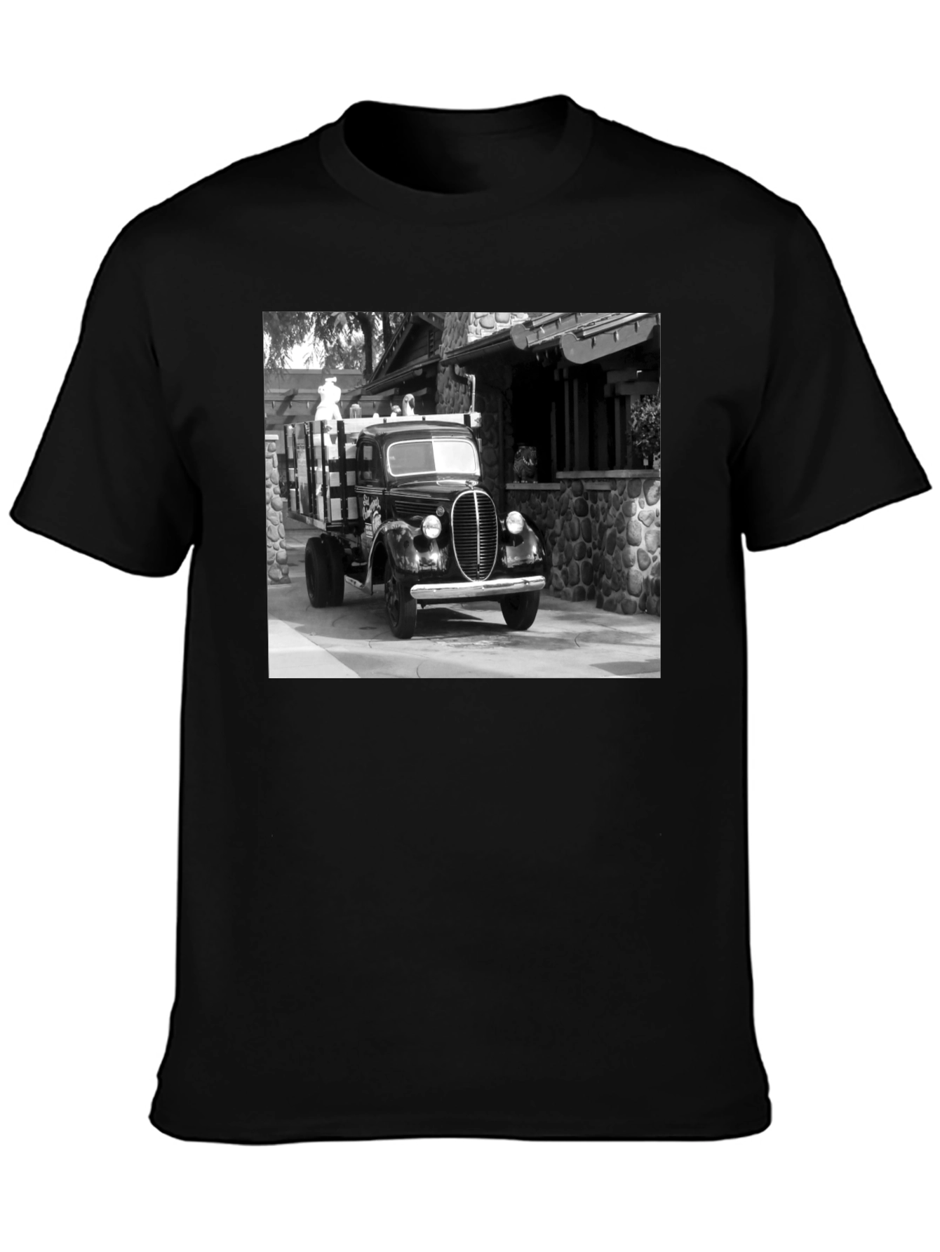 Vintage Truck Graphic Tee - Retro Style
