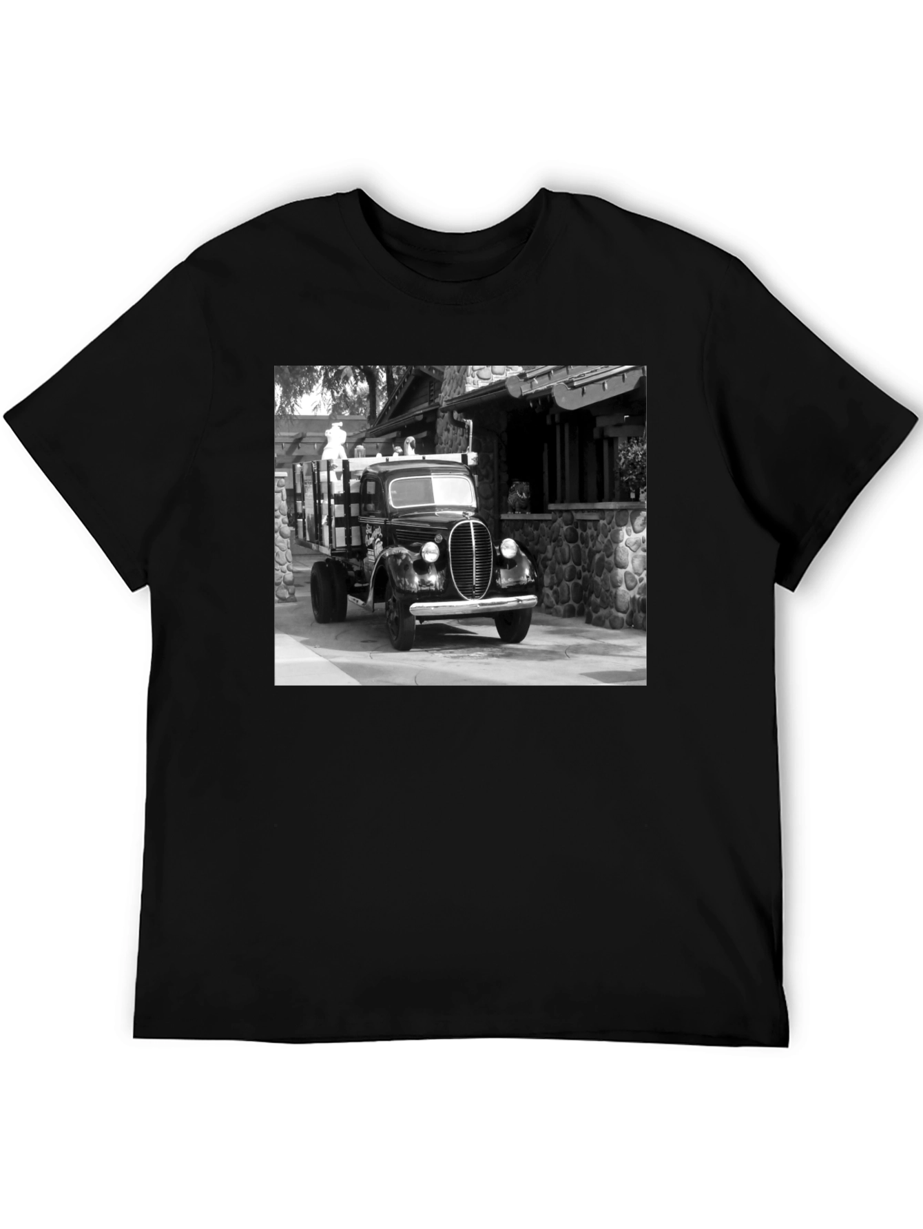 Vintage Truck Graphic Tee - Retro Style