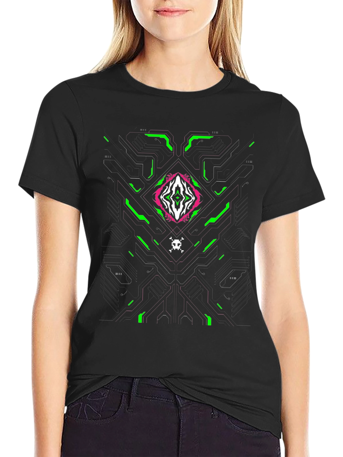 Cyberpunk Style Graphic Tee