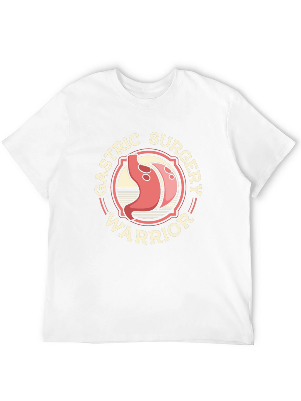 Gastric Surgery Warrior Graphic T-Shirt