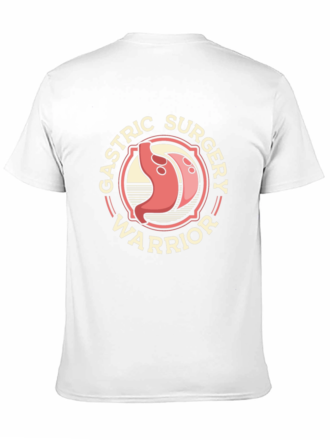 Gastric Surgery Warrior Graphic T-Shirt