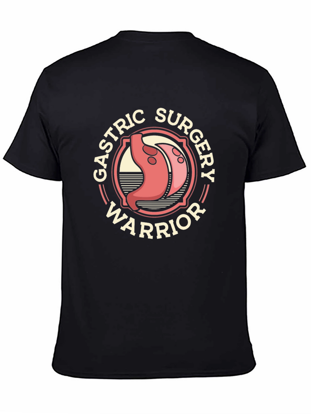 Gastric Surgery Warrior Graphic T-Shirt