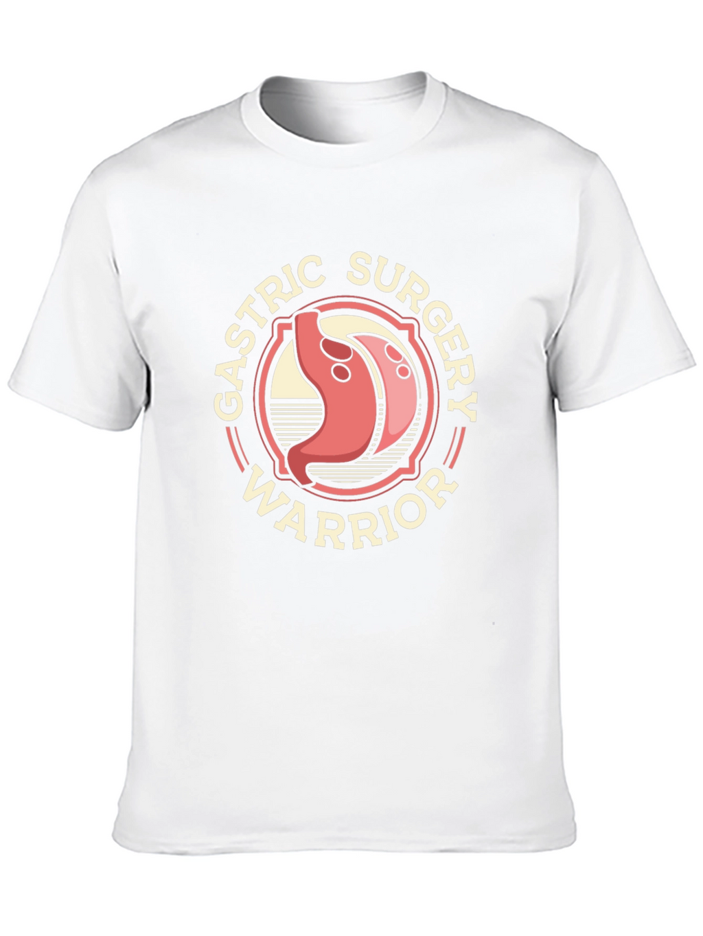Gastric Surgery Warrior Graphic T-Shirt
