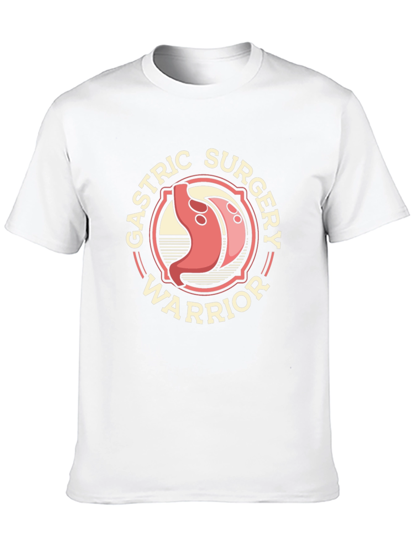 Gastric Surgery Warrior Graphic T-Shirt